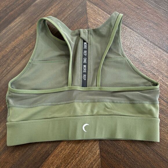 ZYIA Active High Neck Zip Back All Star Sports Bra - Picture 5 of 11